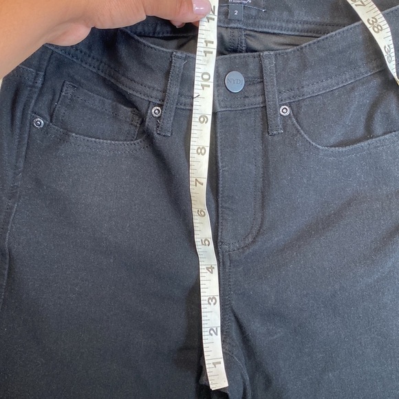 NYDJ Curves 360 Slim Straight Ankle Jeans with Studs - Picture 6 of 12